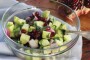 سالاد خیار و انار ( CUCUMBER + POMEGRANATE SALAD )