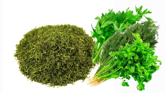 سبزيجات خشك Dehydrated Vegetables